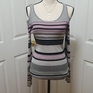 Say What cold shoulder sweater